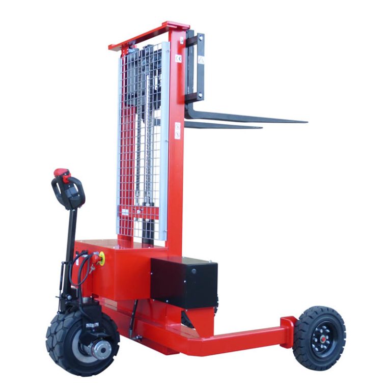 1 Ton Electric Rough Terrain Pallet Stacker LiftMate