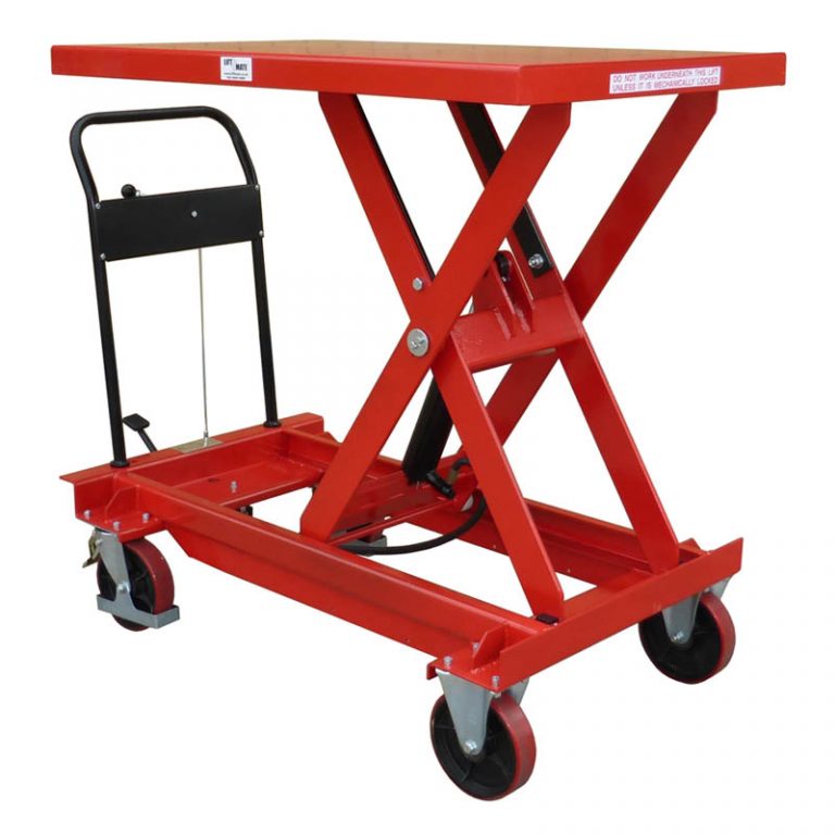 Scissor Lift Table with Large Platform (BSL100L) - 1000kg - LiftMate