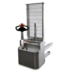 Stainless steel powered stacker