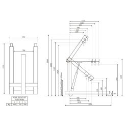 1000kg-workshop-crane-diagram