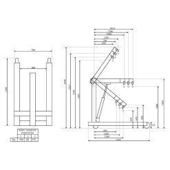 500kg-folding-workshop-crane-diagram