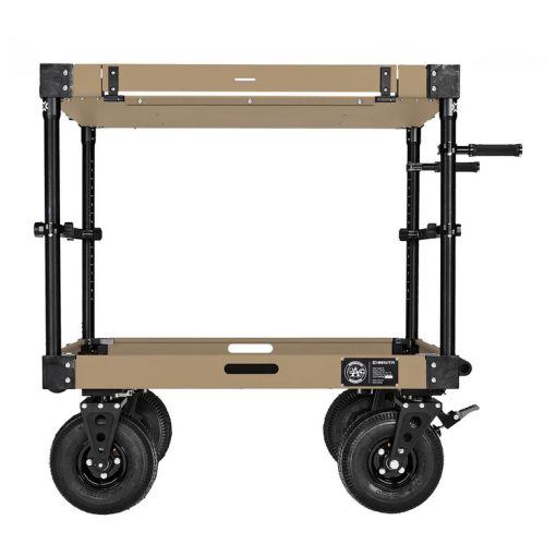 fixed-height-fully-collapsible-utility-cart-tan