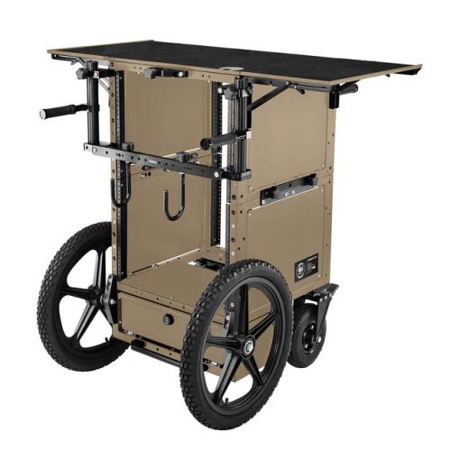 fixed-height-vertical-a-v-network-rack-cart-tan