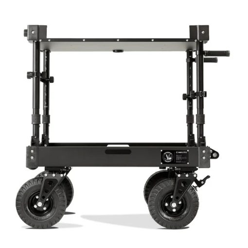 height-adjustable-fully-collapsible-utility-cart-black